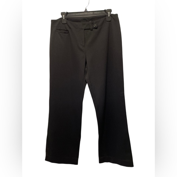 Eileen Fisher Black  Stretch work casual Pants  size PM - Picture 1 of 5